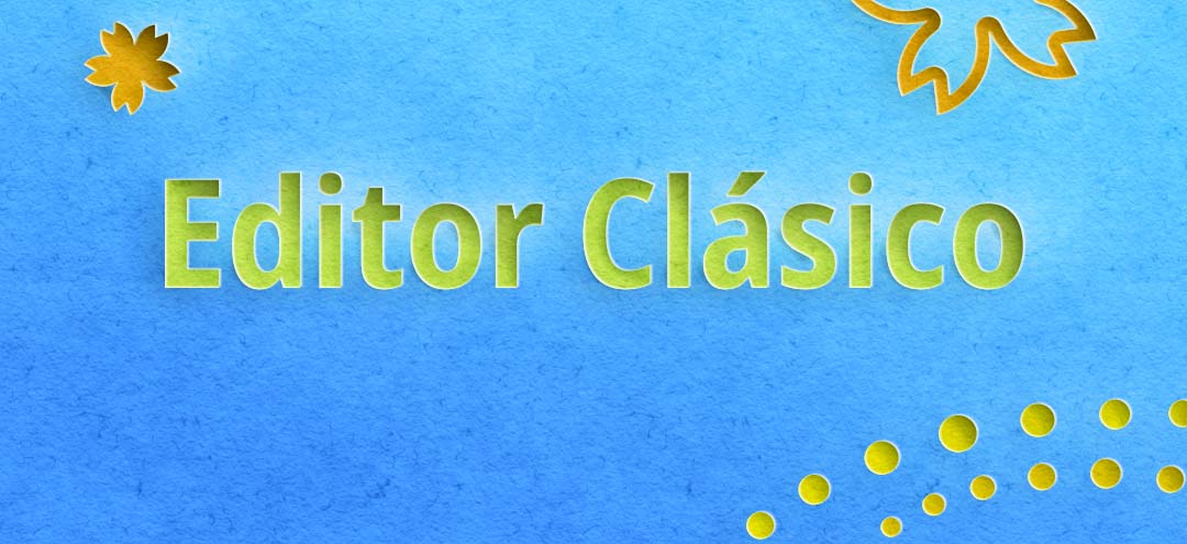 Editor-Clasico