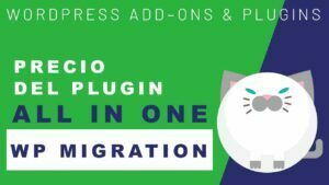 Precio del plugin All In One WP Migration