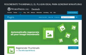 Regenerate Thumbnails, el plugin ideal para generar miniaturas